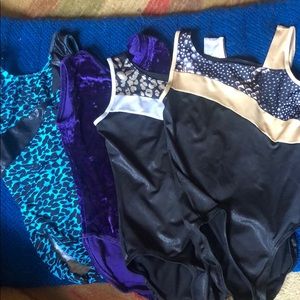 Gymnastics leotards